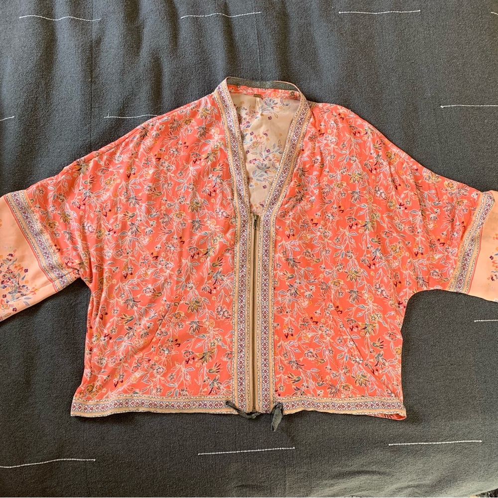 Free people boho light jacket